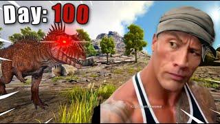 I literally Spent 100 DAYS in ARK: Survival Evolved!!!