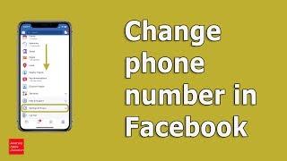 How to change phone number for your facebook account