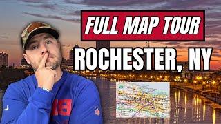 Watch this if You're relocating to Rochester NY  [Full map tour]