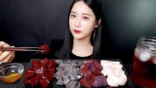 MUKBANG Сырая печень [Raw Liver] Real Sound MUKBANG | ASMR | EATING SOUND