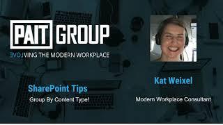 SharePoint Quick Tip: Group by Content Type