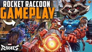 ROCKET RACCOON Is The Best Support Strategist In Marvel Rivals! Rocket Gameplay