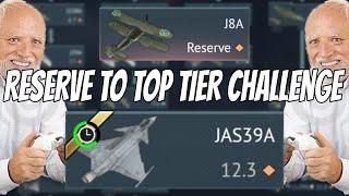 Playing the ENTIRE Swedish Fighter Line - Reserve to Top Tier
