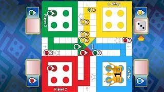 Ludo game in 4 players | Ludo King game in 4 players | Ludo King | Ludo Gameplay