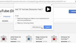 Want distraction free YouTube viewing? Try DF (Distraction Free)  YouTube extension
