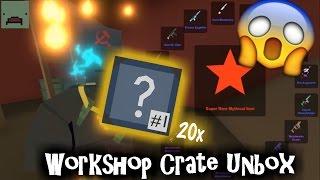 FIRST MYTHIC UNBOX EVER! [WORKSHOP CRATE UNTURNED UNBOXING]