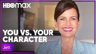 Jett | Carla Gugino Plays You vs. Your Character | HBO Max