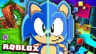  PIXEL SONIC Cyber Station - Sonic Speed Simulator (ROBLOX) 