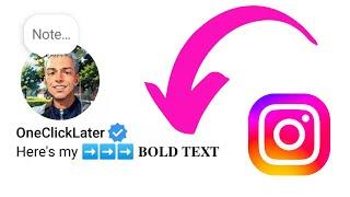 How To Bold Text On Instagram BIO