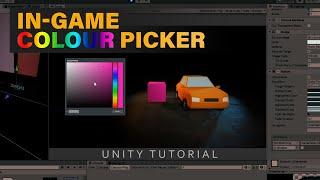 In-Game Colour Picker - Unity Tutorial