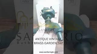 ANTIQUE VINTAGE BRASS GARDEN TAP