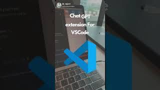 ChatGPT Extension VsCode  #flutter #chatgpt #shortvideo