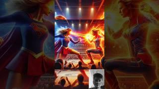 Super Girl Vs Captain Marvel(Revenge For the Wonder Women)#trendingshorts #marvel #dc #edit #shorts