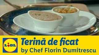 Terina din ficatei de pui cu dulceata de ceapa • Gateste cu Chef Florin Dumitrescu