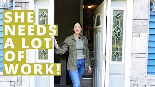 My biggest project yet: Empty house tour of our fixer upper!