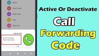 How to Deactivate Call Forwarding on Android | Call Forwarding Deactivation Code