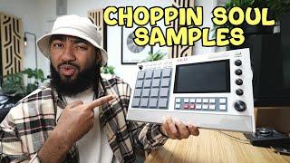 CHOPPING SOUL SAMPLES ON THE MPC LIVE 2 RETRO!!