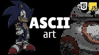 ASCII Art with Vanilla JavaScript
