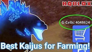 TOP 3 BEST KAIJUS FOR FARMING | Roblox Kaiju universe