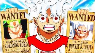 OMG! DIE NEUEN KOPFGELDER (RUFFY, ZORO USW.) KOMMEN JETZT…!?  [ONE PIECE 1125+ THEORIEN]