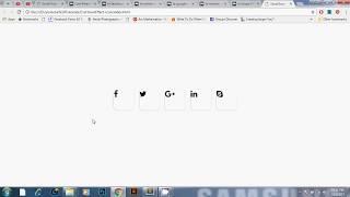 Create CSS Icon With Font Awesome - No images - Animated Social Icon - Css Hover Effects