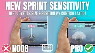 NEW JOYSTICK SENSITIVITY: Size & Placement (+Training Drills) - PUBG Mobile | BGMI