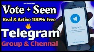 How to Increase Vote & Seen Free in Telegram | New Trick | Telegram Me Free Me Scene Kaise Badhaye