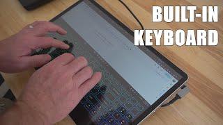 domyfan KX 15.6" Touch Screen Monitor Review - FHD 1080P IPS USB-C with Built-in Touch Keyboard