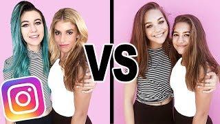 I Copied Maddie Ziegler and Mackenzie Ziegler's Instagram Photos For A Week! (Dance Moms Sisters)