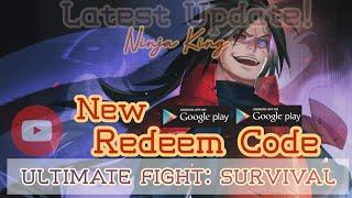 ULTIMATE FIGHT: SURVIVAL New Latest Redeem Code | Hurry! Claim Fast! | Strategy Games | Naruto