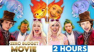 MOVIES With ZERO BUDGET! Funny Wonka, Barbie, Elemental, Disney Pixar 2 HOUR VIDEO by KJAR Crew!