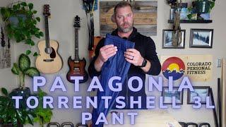 Patagonia Torrentshell 3L Pants - Recycled Fishing Nets Rain Pants