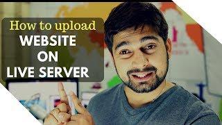 How to upload your website to live server - Cpanel