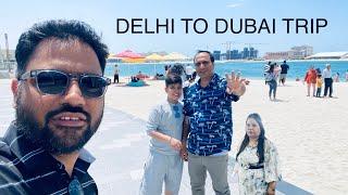 My First INTERNATIONAL Flight  Delhi to Dubai