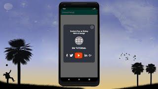 Custom dialog box in Android studio || Android Studio UI Tutorial || DN Tutorial
