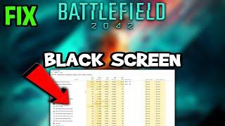 Battlefield 2042 – How to Fix Black Screen & Stuck on Loading Screen