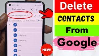 How to Delete Contacts From Google Account Permanently 2024