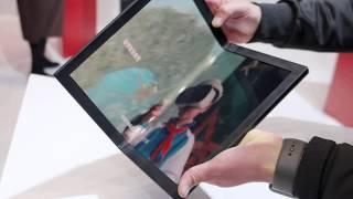 Lenovo's Foldable PC preview at Tech World 2019