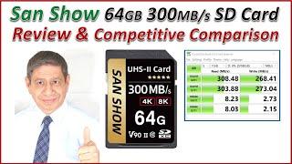 San Show SD Card Review and Competitive Comparison