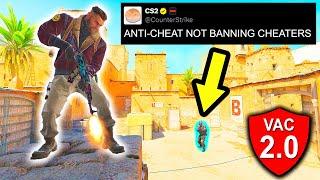 ANTI-CHEAT STOPS TO BAN CHEATERS! - CS2 BEST MOMENTS