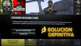 SOLUCION SERVIDOR DESCONECTADO CALL OF DUTY WARZONE