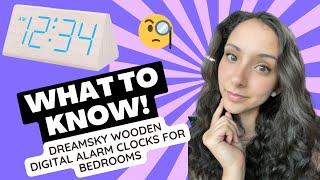 Reviewing the DreamSky Wooden Digital Alarm Clock!