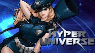 Hyper Universe (KR) Tatyana Police Skin Gameplay