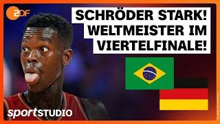 Brasilien – Deutschland Basketball Highlights | Olympia Paris 2024 | sportstudio