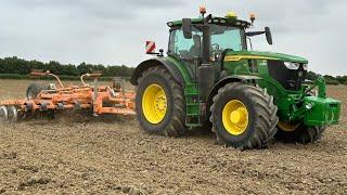 Farm update 279 Incorporating cover crops and preparing the soil for planting wheat next month.