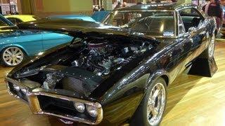 1967 Pontiac Firebird 2-door coupe black (1st generation) A++