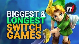 The Biggest & LONGEST Games on Nintendo Switch