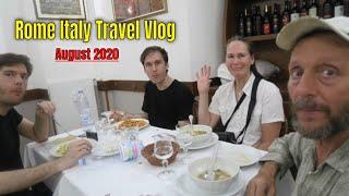 24 Hours in Rome Italy - Travel Vlog August 2020