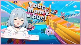 【English vTuber Kyuie】Your Moms a h0e! ft. Evanit0, Steve, and Milky