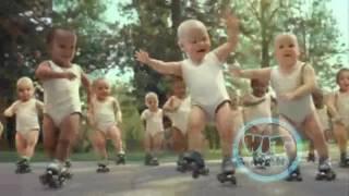 Baby Gangnam Style   PSY babies dancing Evian